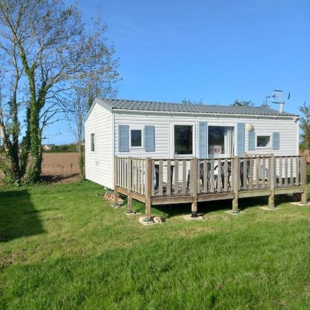 mobilhome nature Saint-Laurent-sur-Mer Exterior foto