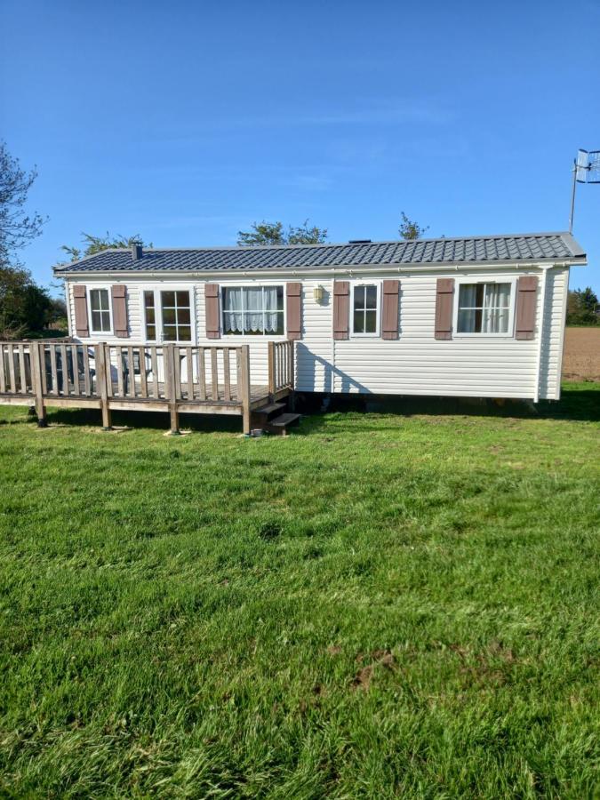 mobilhome nature Saint-Laurent-sur-Mer Exterior foto